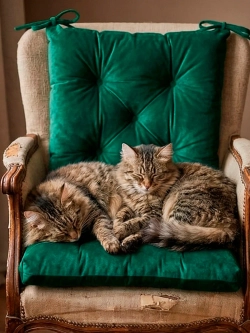 Подушка на скамью, подоконник, обувницу 100х45 см