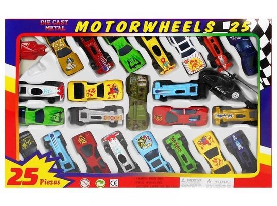 Машинки инерционные металл. City Racer 25в1