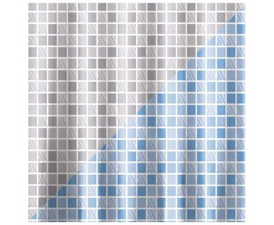 Штора для ванной РЫЖИЙ КОТ Peva, 180х180см