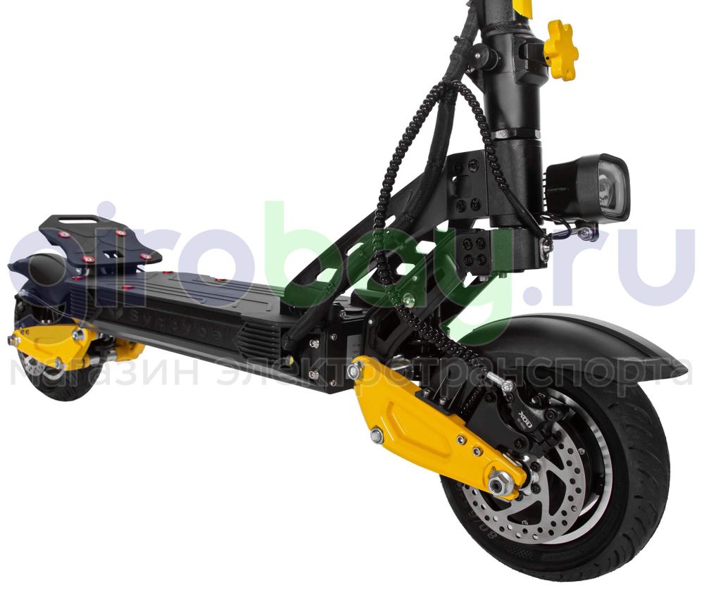 Электросамокат Syccyba Flash Duo (полный привод) 2400W (52V/24Ah) фото №3