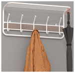 ВЕШАЛКА ЗМИ УЮТ 21 С ПОЛКОЙ БЕЛЫЙ ВСПУ21 Б