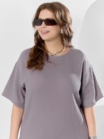 Блузка Вуаль-4 Виотекс СЕРЫЙ