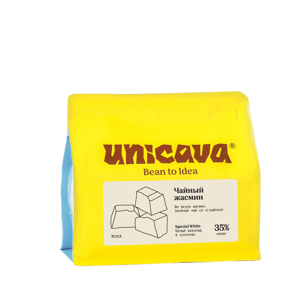 Белый шоколад "Чайный жасмин" (35 % какао)