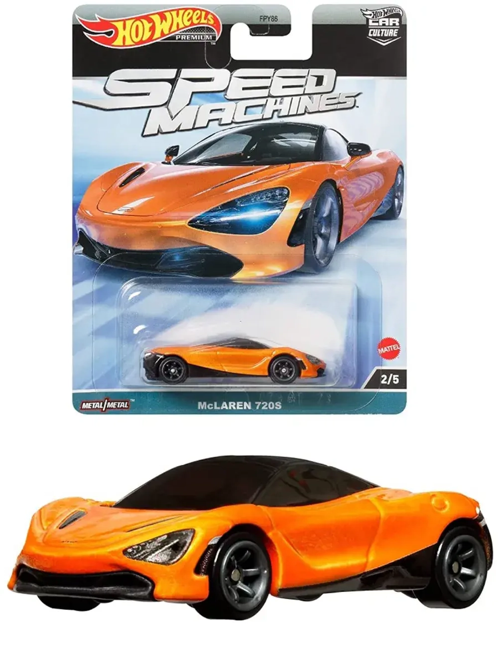 Машинка Хот Вилс Премиум McLaren 720S FPY86 HKC43
