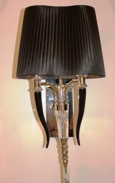 wall lamp  Visionnaire Esmeralda Chandelier- Ipe cavalli ( black + silver  )