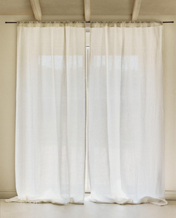 Штора Zara Home, 140х270 см, белый, 8396/032