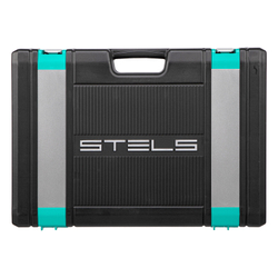 Набор инструментов, 1/2",3/8", 1/4", CrV, пластиковый кейс 142 предмета Stels
