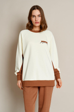 22568 Джемпер женский (сливочный)