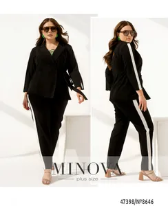 Костюм 8646-чёрный Minova