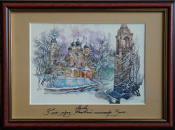 Китай - город. Ивановский монастырь / зима /