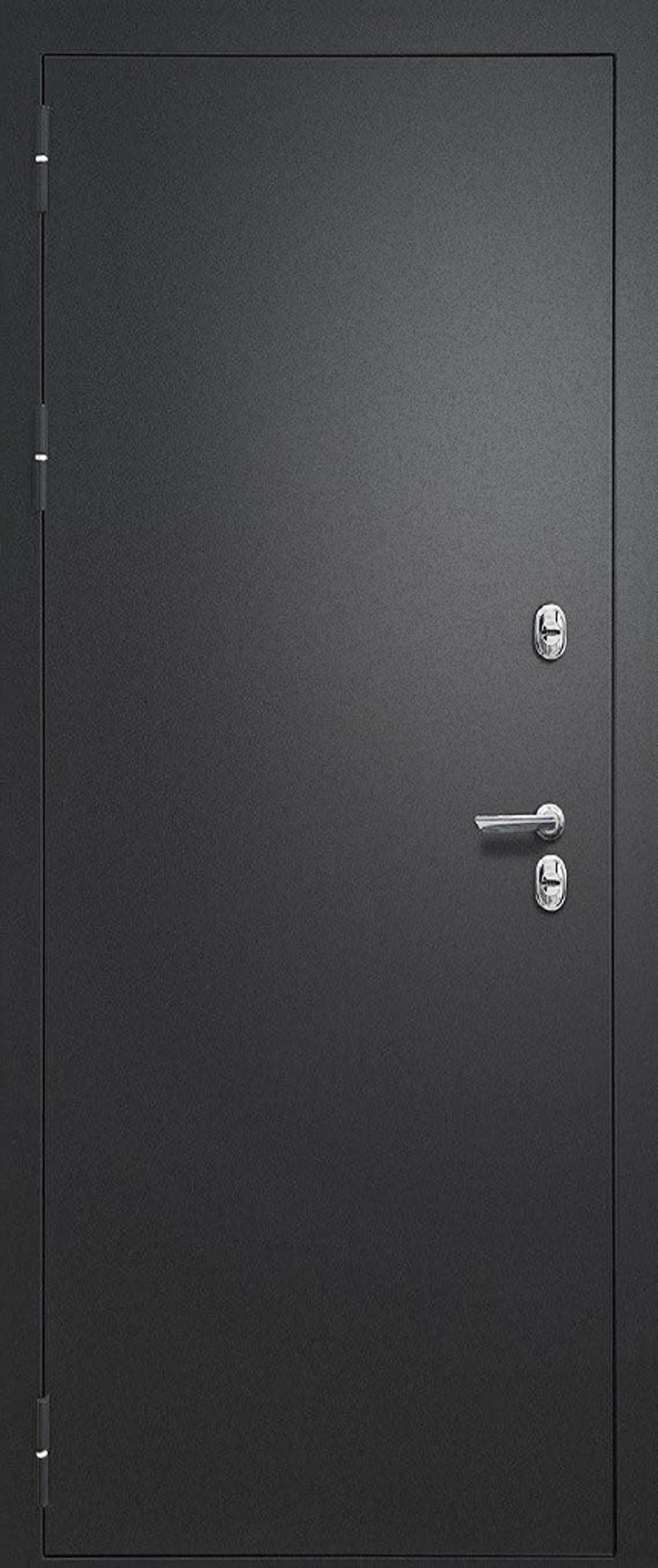 Входная дверь FlyDoors Айварс ТЕРМО ПАЦИФИК Чёрный букле