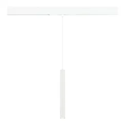 ST682.546.07 Магнитный трековый светильник Белый LED 1*7W 4000K 450Lm Ra90 36° IP20 D32xH307 48V СКАЙЛАЙН 48V