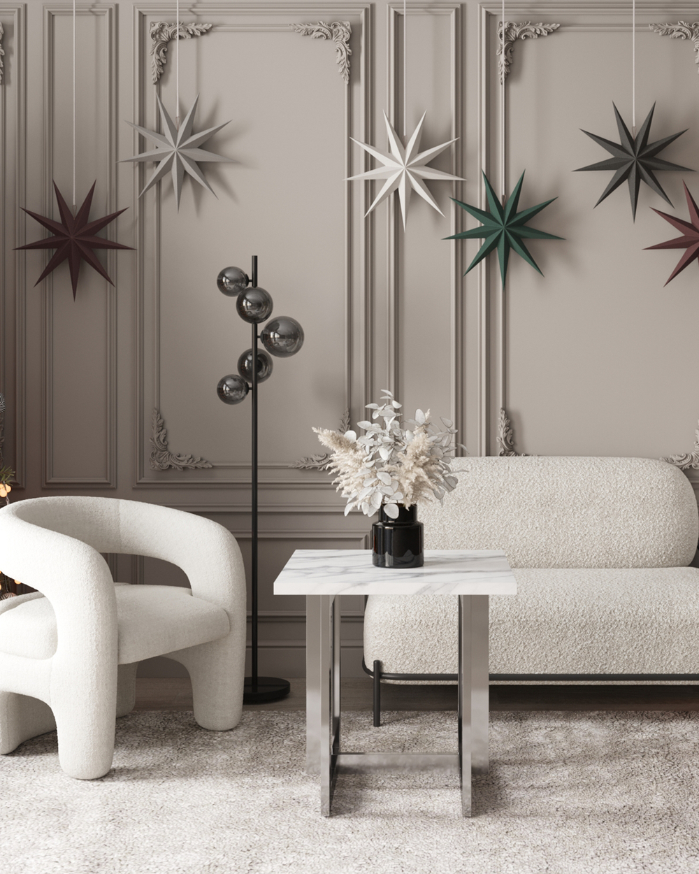 Торшер Moderli V10799-5F Renny