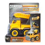 Машинка-конструктор Abtoys Cпецтехника "Городские службы" Подъемный кран с отверткой