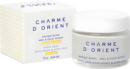 CHARME D'ORIENT Маска медовая «Белые кристаллы» White Mask With Honey & Royal Jelly (Шарм ди Ориент) 75 гр