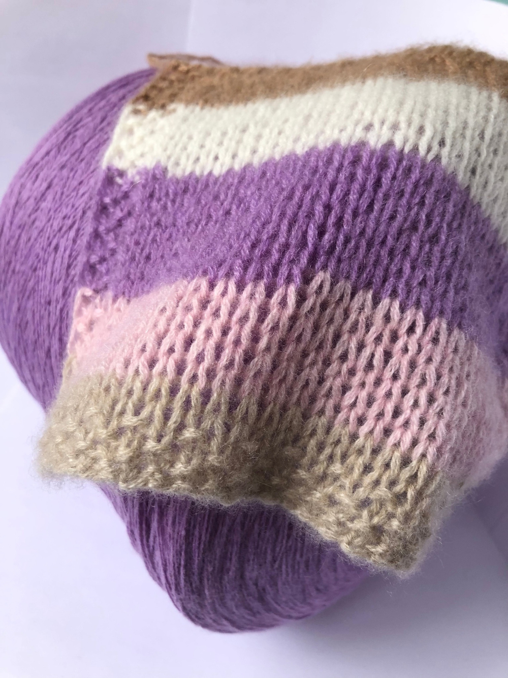 Пряжа Кашемир ECO cashmere 2/26 глициния