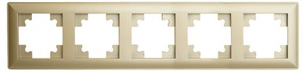 Рамка на 5 постов Stekker PFR00-7005-08 49610