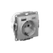 Розетка AtlasDesign 16А с 2-мя заряд. устройствами USB тип A+C 5В/2.4А 2х5В/1.2А механизм алюм. SE ATN000332