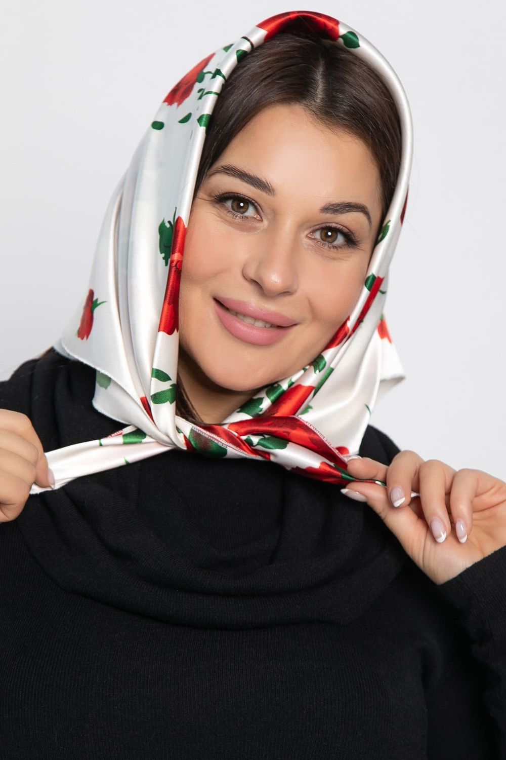 Косынка с завязками (цветы) КЗВ10-53М LT Collection