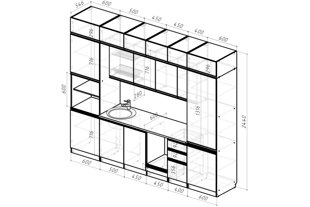 Амели люкс 3000 мм
