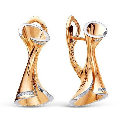 Серьги Au 585 (д120018)