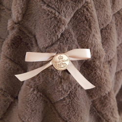 Плед 160х220 Sofi De MarkO Мадлен коричневый