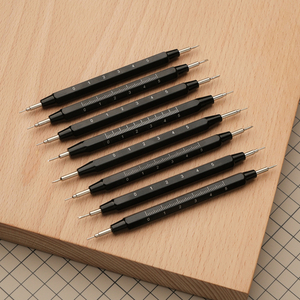 Инструмент для установки застежек с линейкой