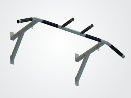 Турник настенный Фронт цв. белый Серый