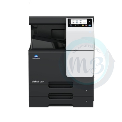 МФУ Konica-Minolta bizhub C257i, А3, 25 стр./мин, цветное (без крышки, без тонера)
