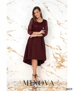 Платье 8619-бордо Minova
