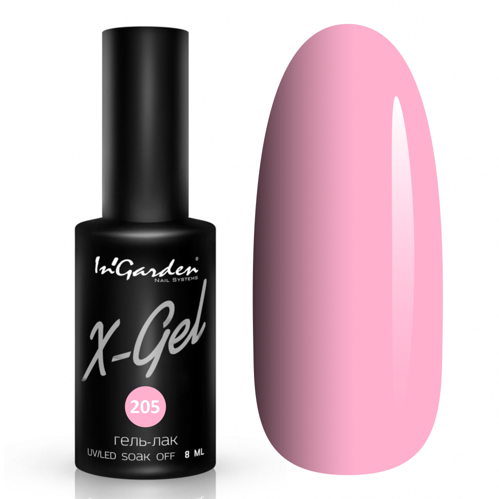 Ingarden Гель-лак X-Gel 205 8 мл