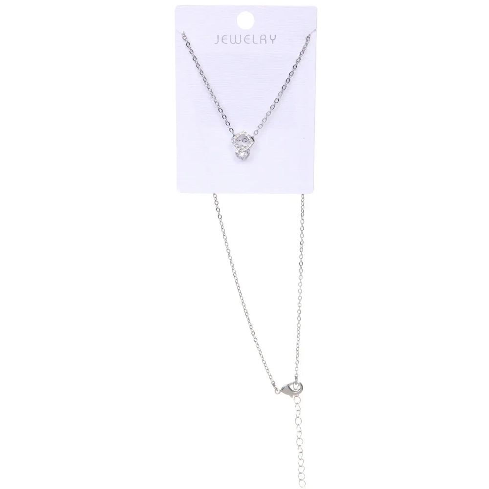 Подвеска из гиппоалергенного сплава со стразами «ЭКЛАТТО», цвет серебро и золото, d-20см/1см