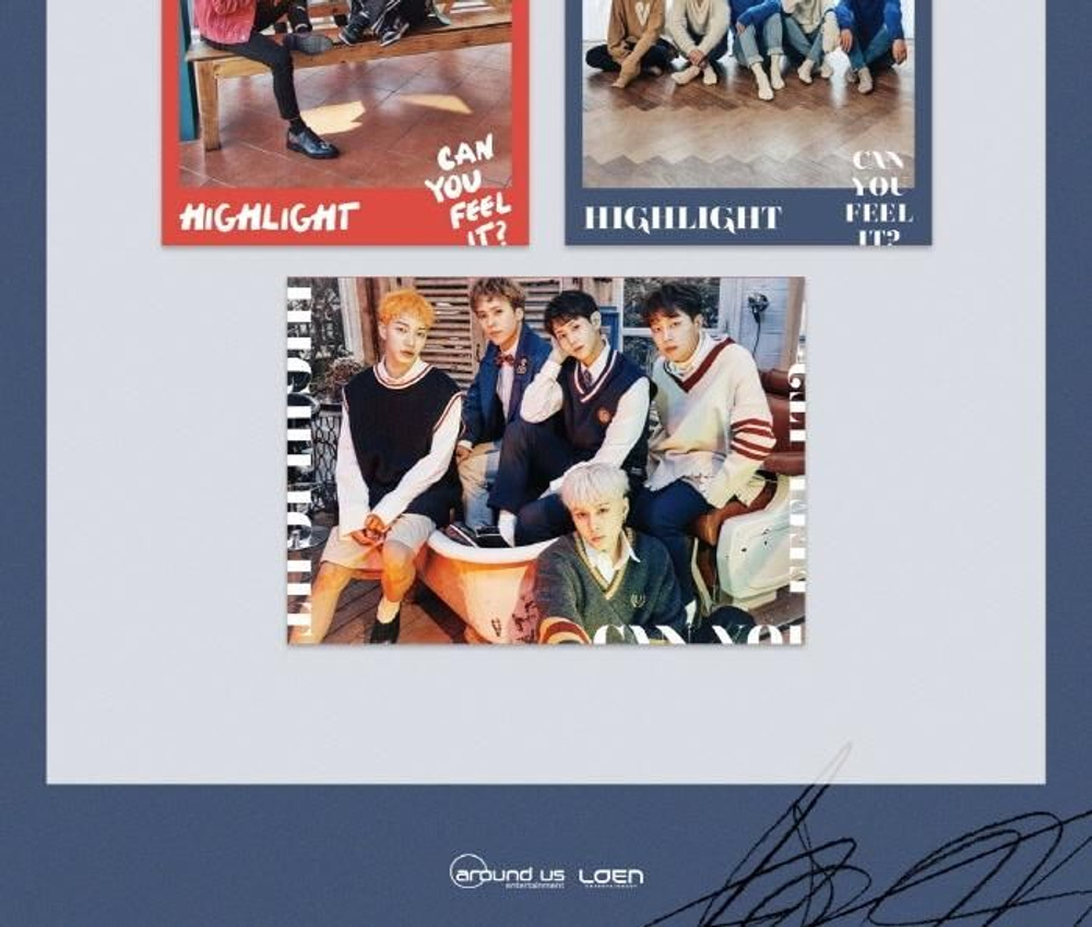 Альбом HIGHLIGHT - CAN YOU FEEL IT? 1st Mini Album SENSE Version