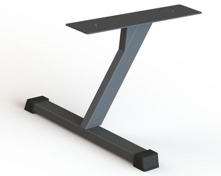 Опора для бревна гимнастического, металлическая 280 мм