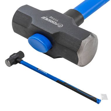 Кувалда с фиберглассовой ручкой и резиновой противоскользящей накладкой (5400г,L ручки-800мм) Forsage F-T7712