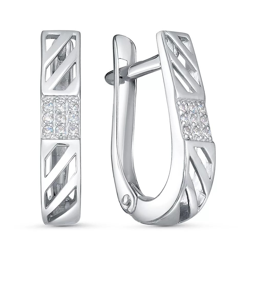 Серьги из серебра 925 пробы