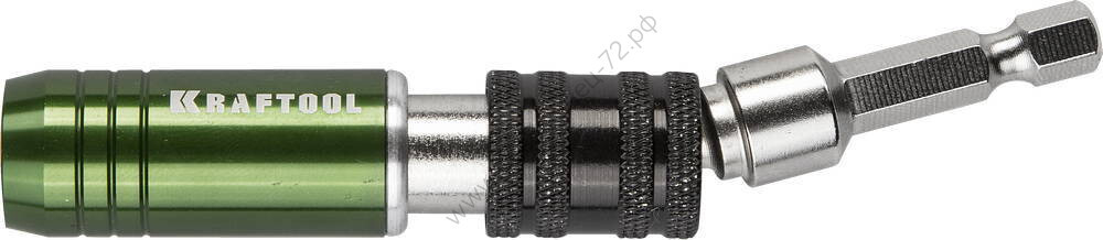 KRAFTOOL 100 мм, Магнитный адаптер для бит (26761-100)