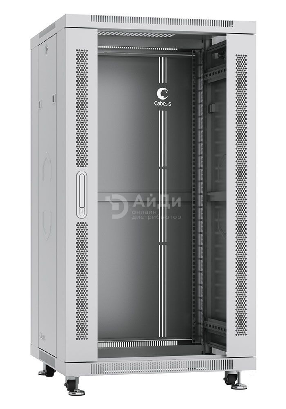 Шкаф телекоммуникационный напольный Cabeus SH-05C-22U60/100