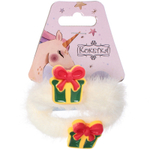 Резинки для волос детские 2шт «КАРОЛИНА - Подарок», цвет как на фото, 4.5*5см