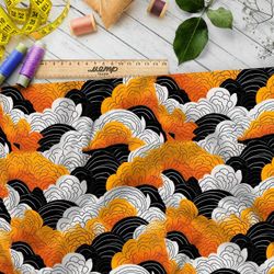 Ткань премиум шелк искусственный Армани кристальные оттенки