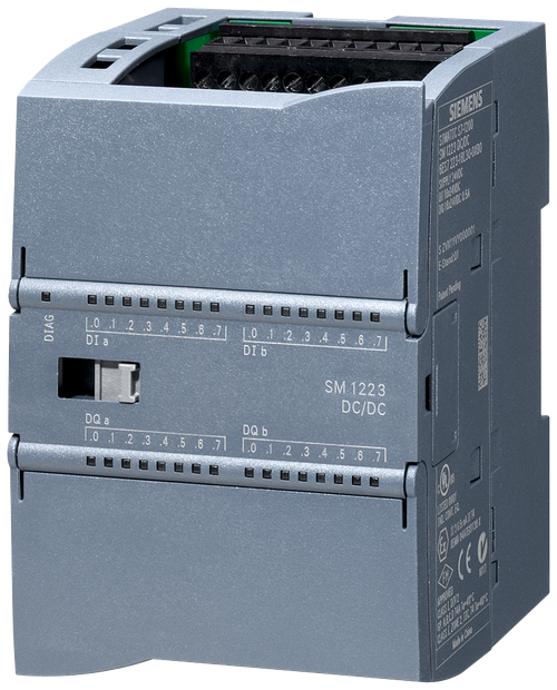 SIMATIC S7-1200, модуль дискретного ввода-вывода SM 1223, 16DI/16DO, SIEMENS 6ES7223-1BL32-0XB0