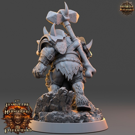 Brakthar Deathbringer - The Ironmane Minotaurs of Emberhold