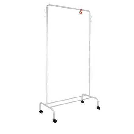 Стойка для одежды «Радуга», 89,2×39×154 см, цвет белый