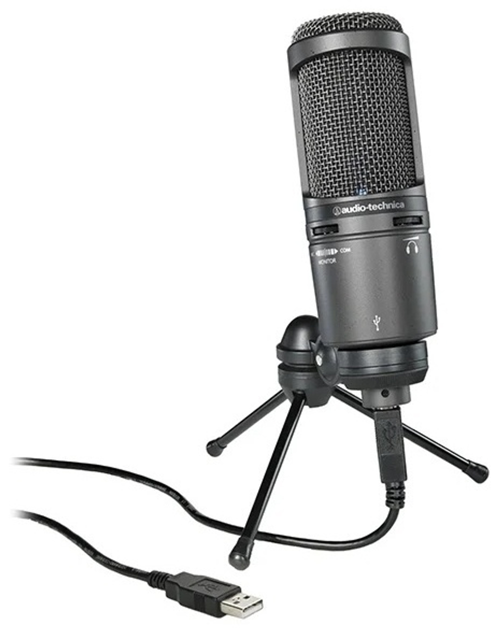 Микрофон Audio-Technica AT2020 USB PLUS черный