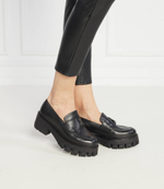 Кожаные мокасины Patrizia Pepe - черный(8Z0009 L011)
