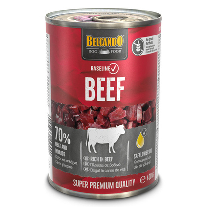 BELCANDO Rich in Beef / Белькандо консервы для собак Говядина, 400 г