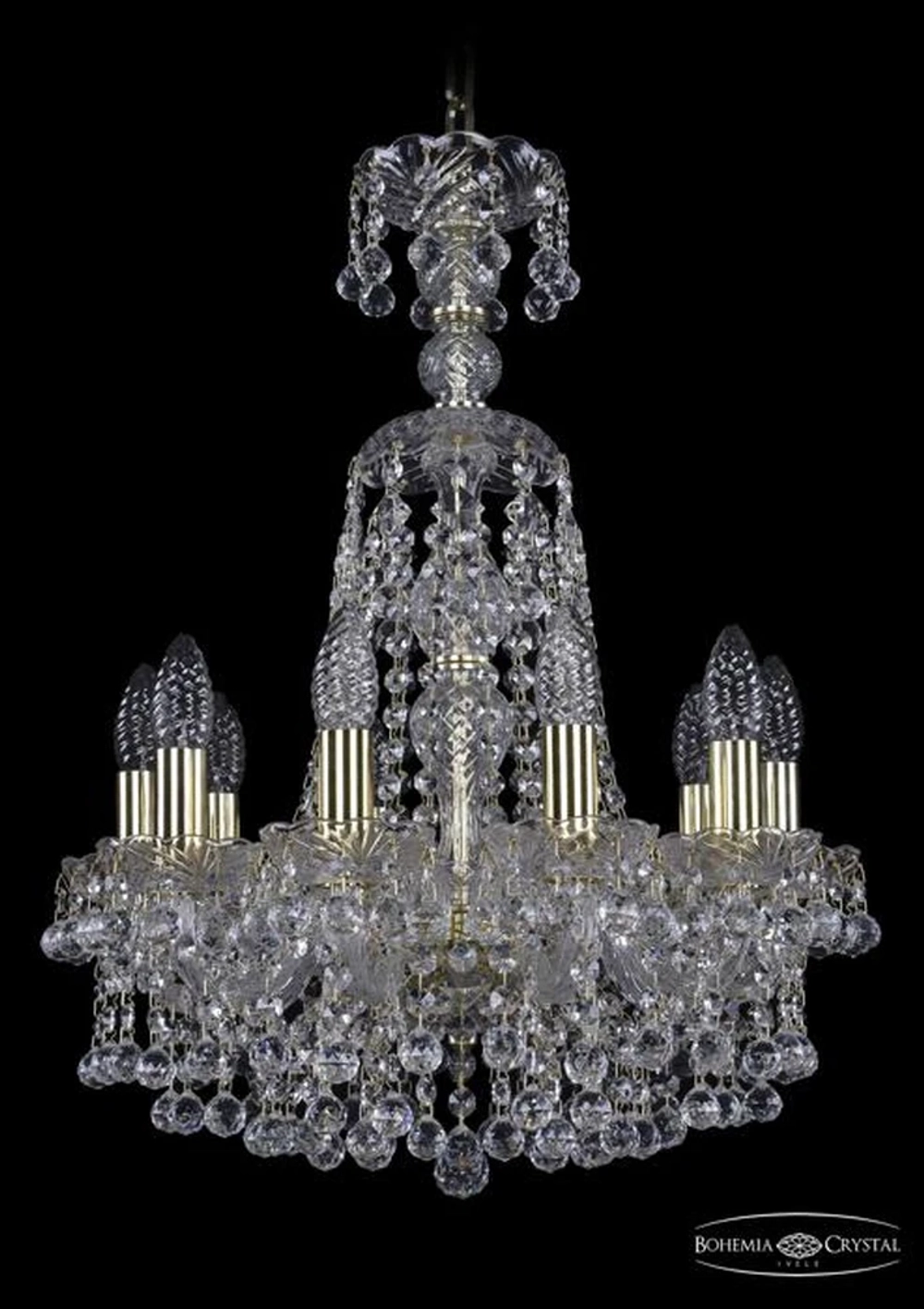 Подвесная люстра Bohemia Ivele 1409/10/141/XL-59/G