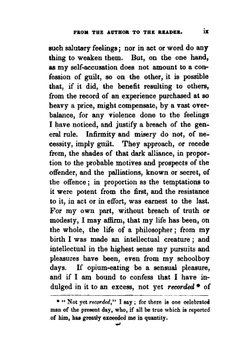Confessions of an English Opium-eater ; And, Suspiria de Profundis | Thomas de Quincey