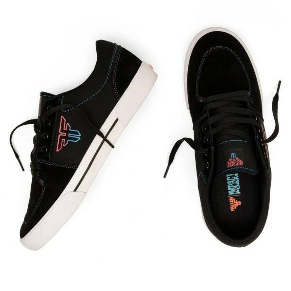 Кеды Fallen PATRIOT VULC - BLACK / NEON