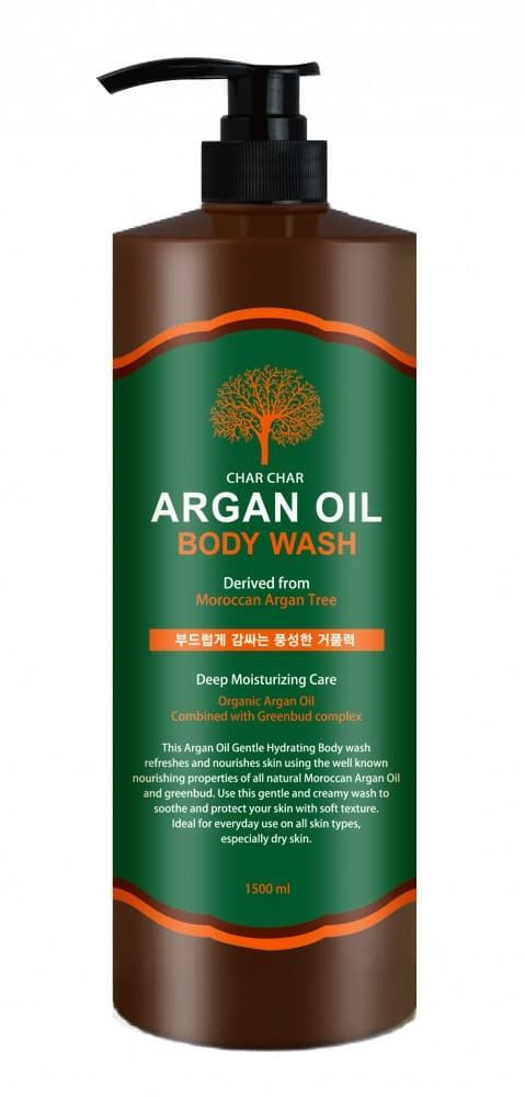Гель для душа Evas Char Char Argan Oil Body Wash с аргановым маслом 1500 мл